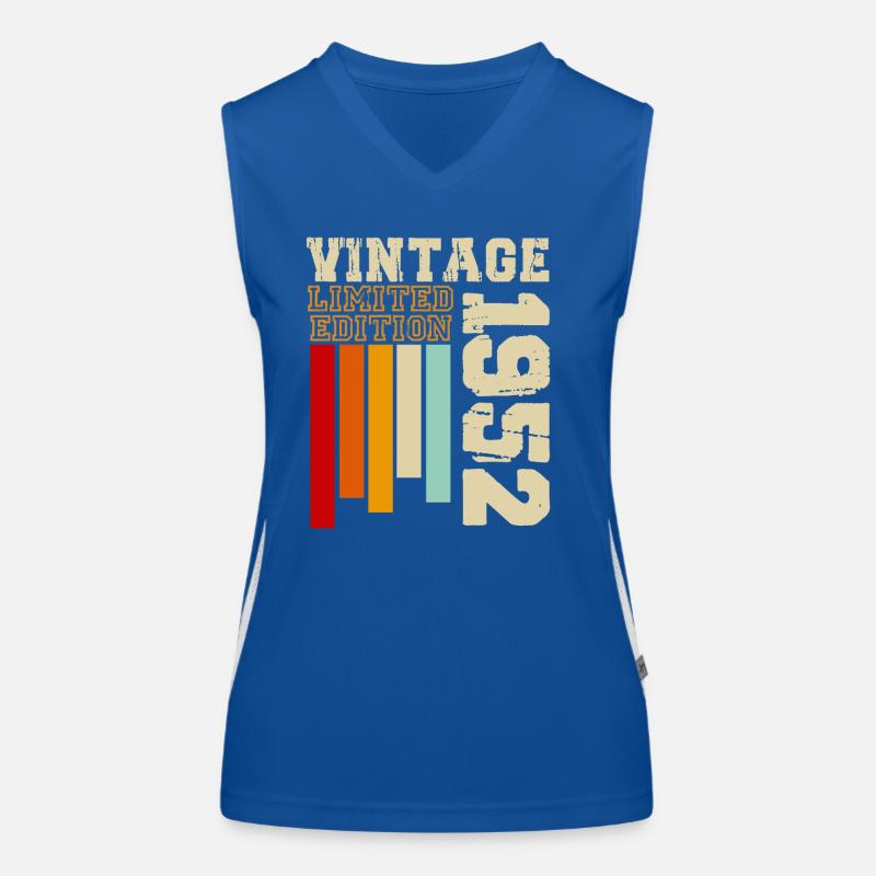 1952 Débardeur respirant contrasté Femme
