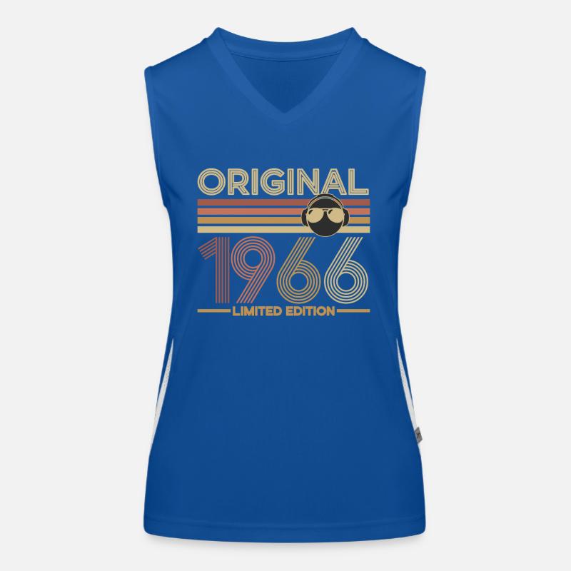 1966 Funktionelles Kontrast-Tank Top für Frauen