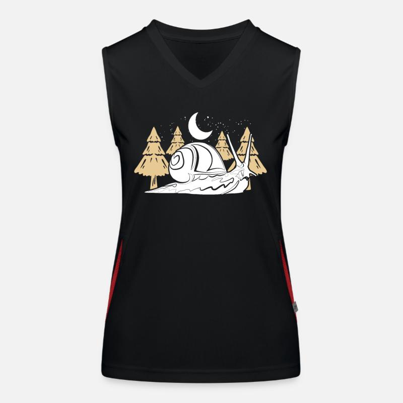 Snail shell Women's Functional Contrast Tank Top