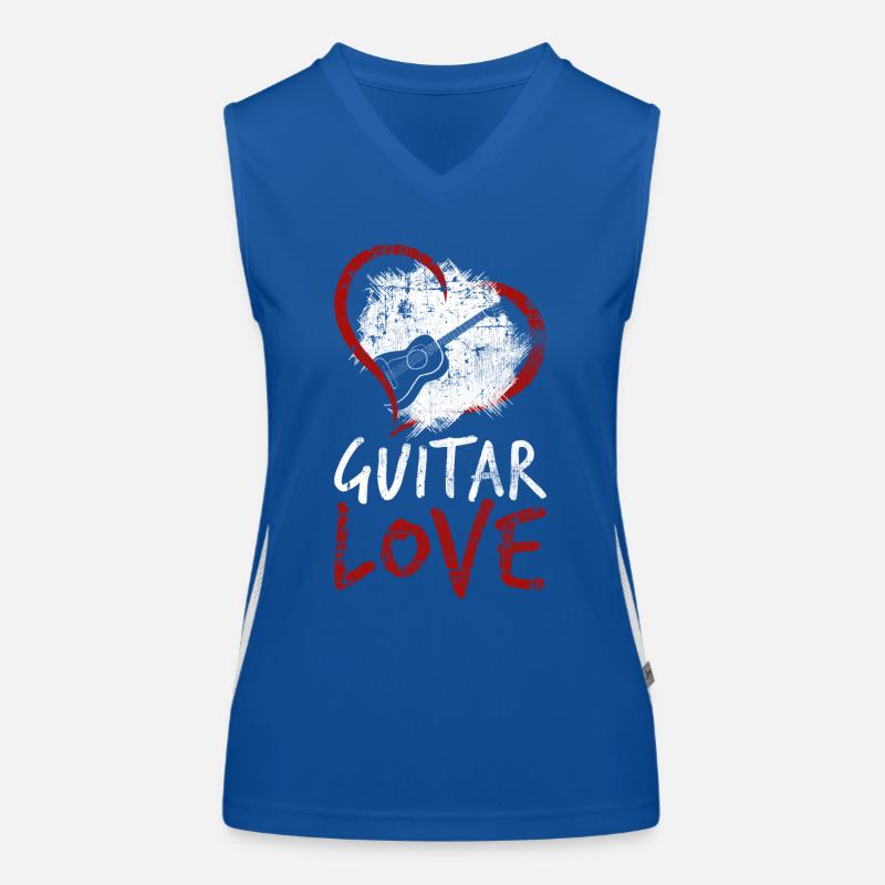 Guitar Women's Functional Contrast Tank Top