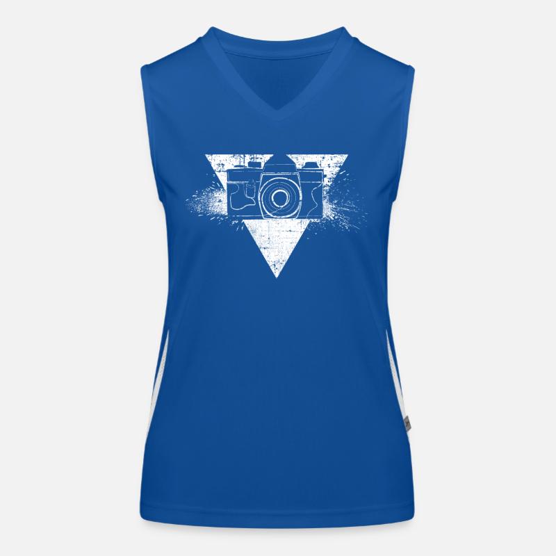 Fotograf Funktionelles Kontrast-Tank Top für Frauen
