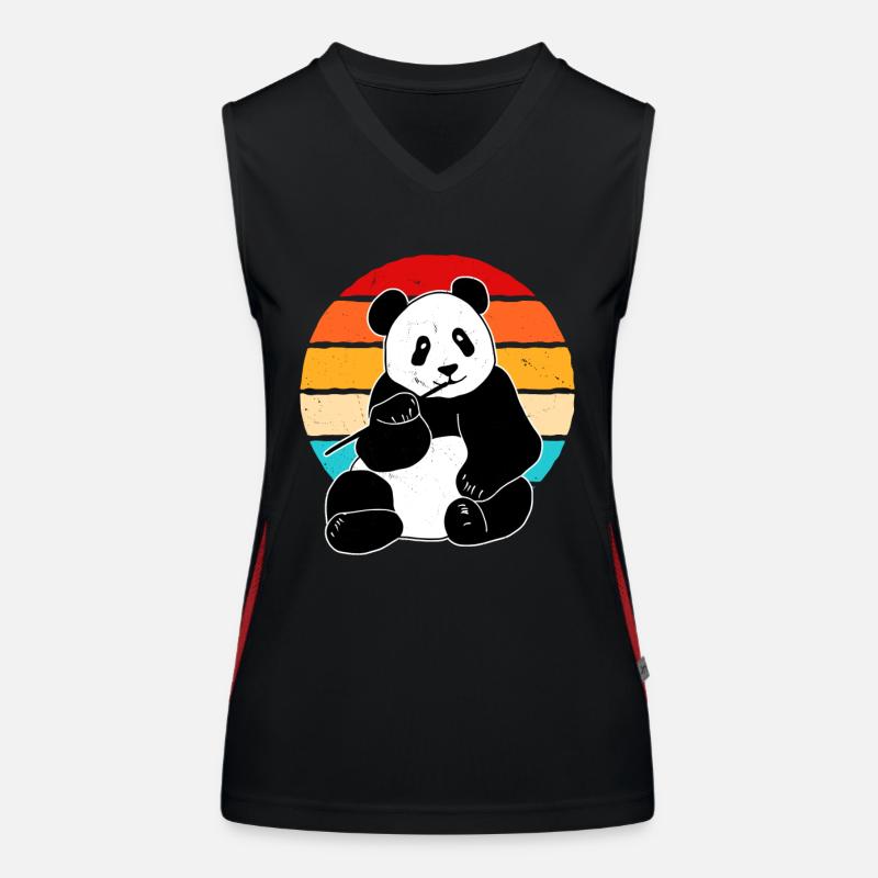 Panda Débardeur respirant contrasté Femme