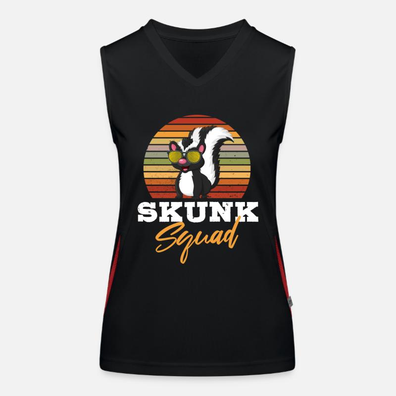 Skunk Squad Women's Functional Contrast Tank Top