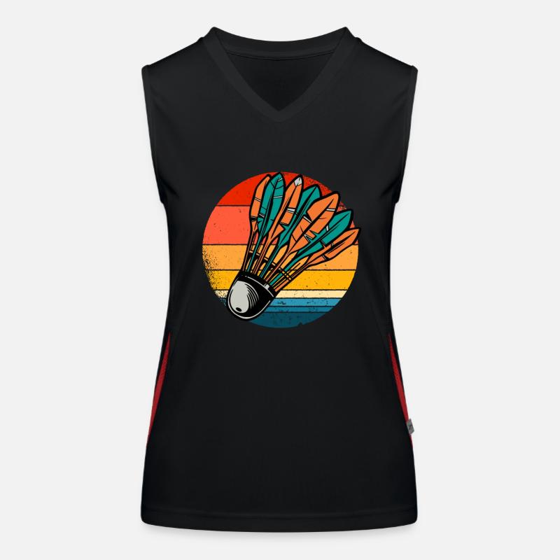 shuttlecock Women's Functional Contrast Tank Top