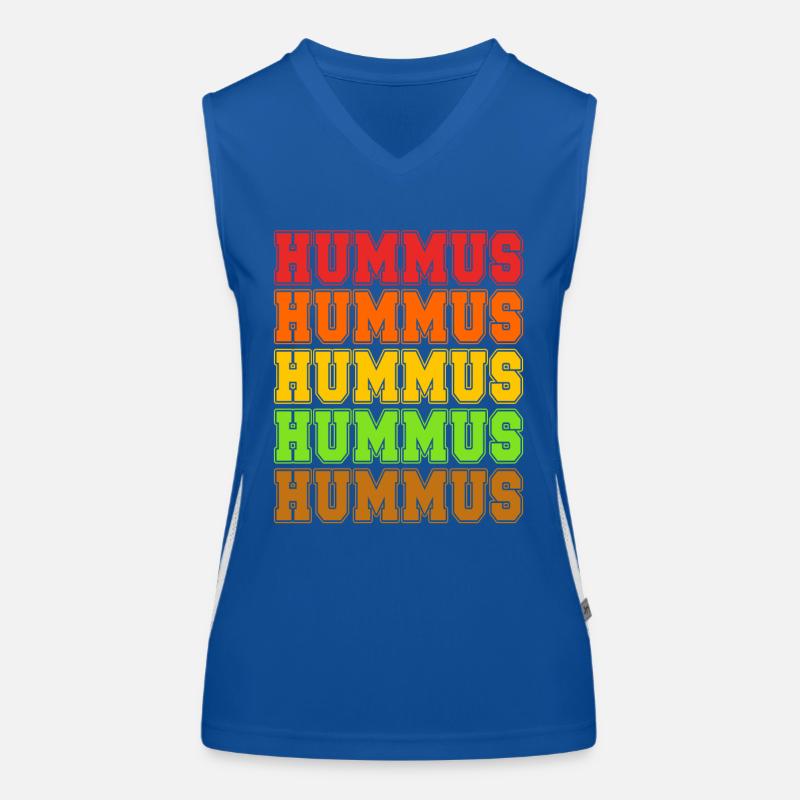 Hummus Women's Functional Contrast Tank Top
