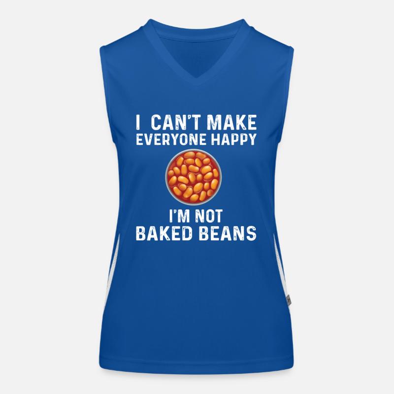 Haricots cuits Débardeur respirant contrasté Femme