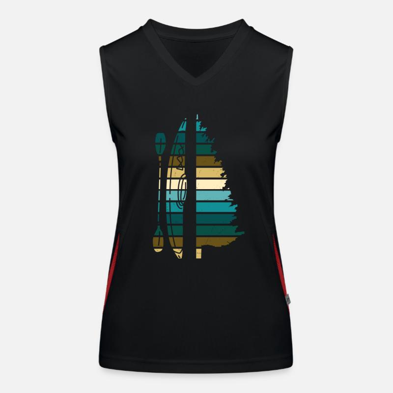 Kayak Retro Women's Functional Contrast Tank Top