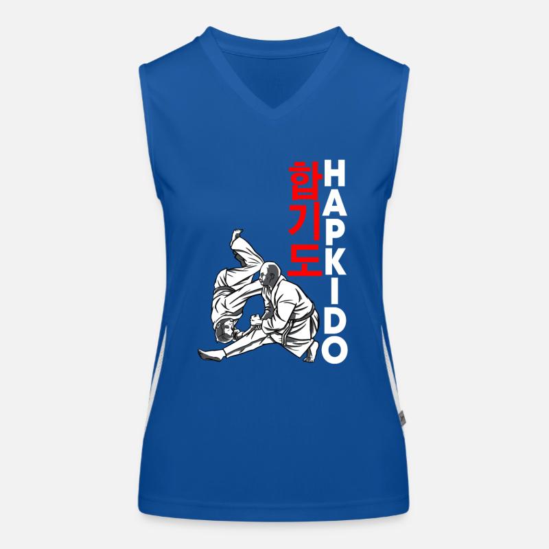 Hapkido Funktionelles Kontrast-Tank Top für Frauen