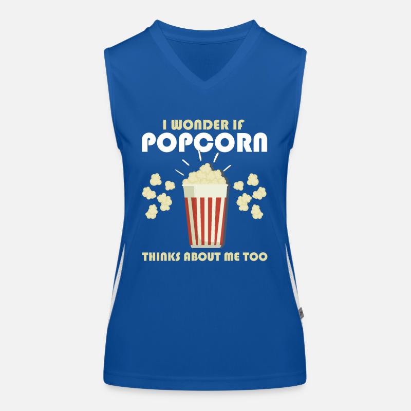 Cadeau pop-corn Débardeur respirant contrasté Femme