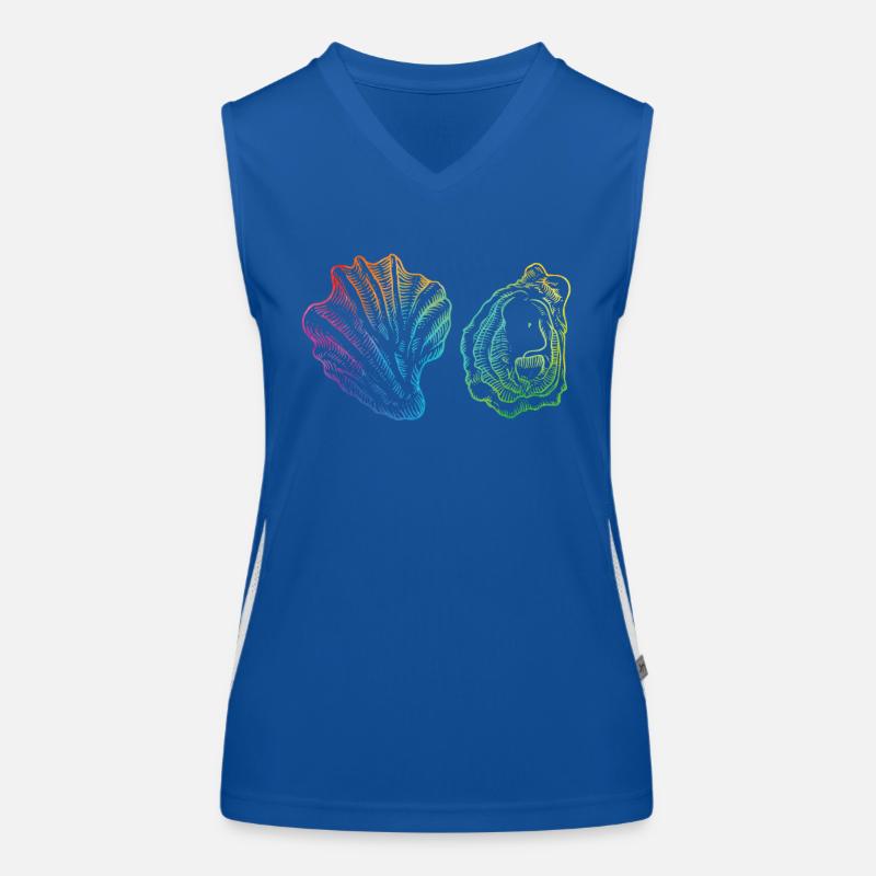 Auster Funktionelles Kontrast-Tank Top für Frauen