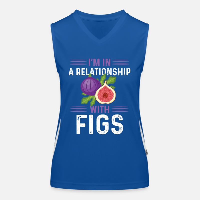 Feigen Geschenk Funktionelles Kontrast-Tank Top für Frauen