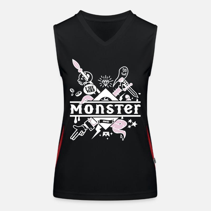 sample Funktionelles Kontrast-Tank Top für Frauen