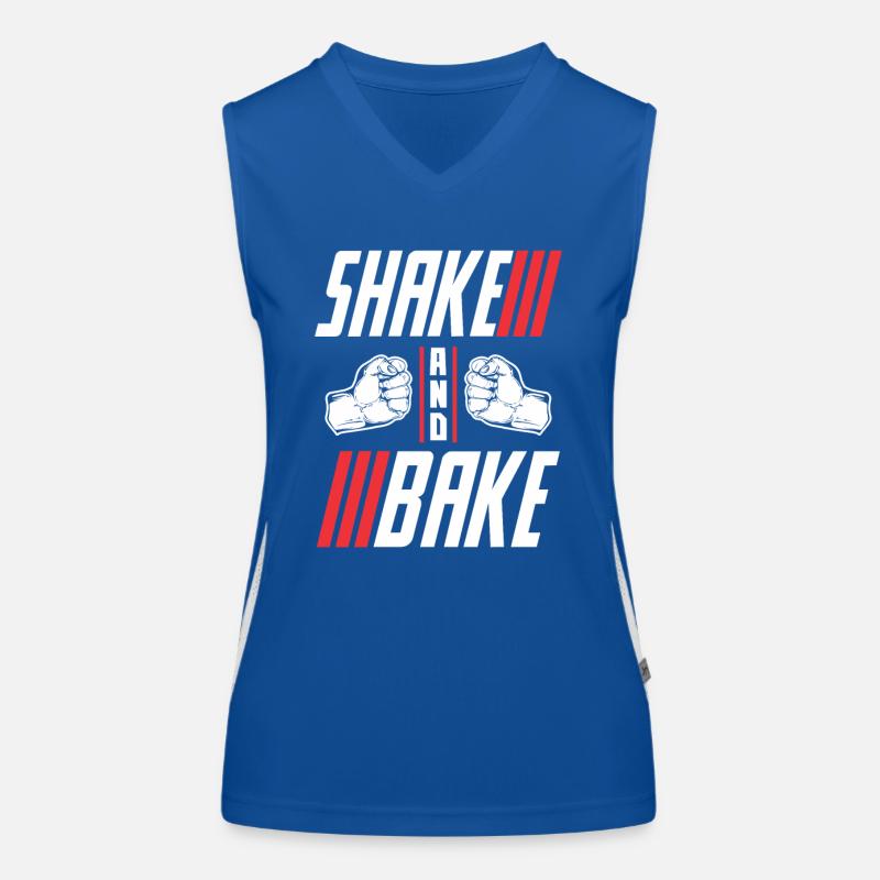 Shake And Bake Funktionelles Kontrast-Tank Top für Frauen