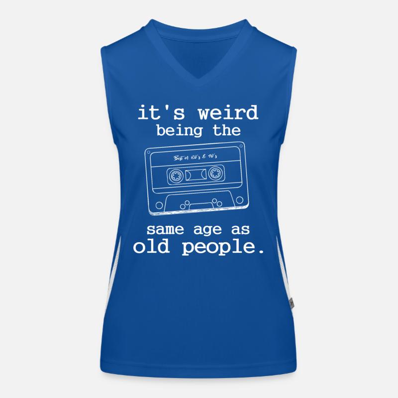 50th 60th Birthday 80th 90s Pension Gift Women's Functional Contrast Tank Top