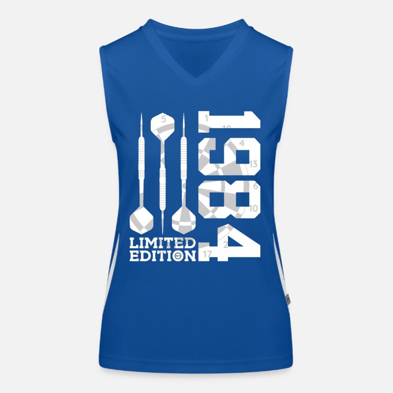 ÉDITION LIMITÉE 1984 FLÉCHETTES 42E ANNIVERSAIRE Débardeur respirant contrasté Femme