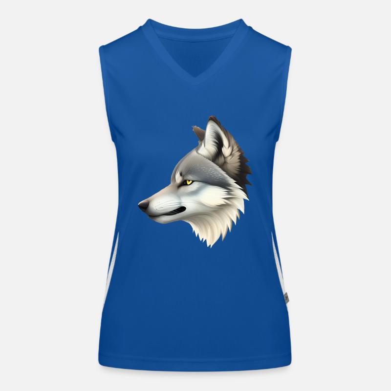 wolf Women's Functional Contrast Tank Top