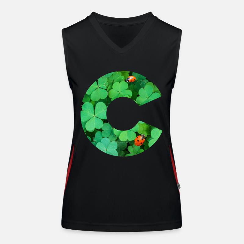 Trèfles C Débardeur respirant contrasté Femme