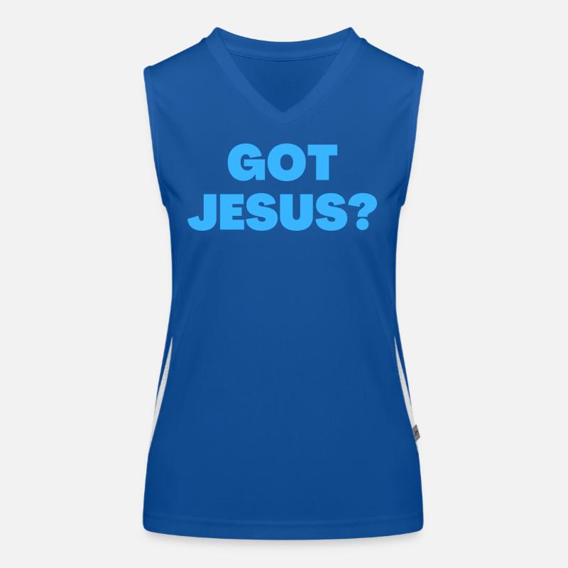 Got Jesus - Christian Quotes Women's Functional Contrast Tank Top