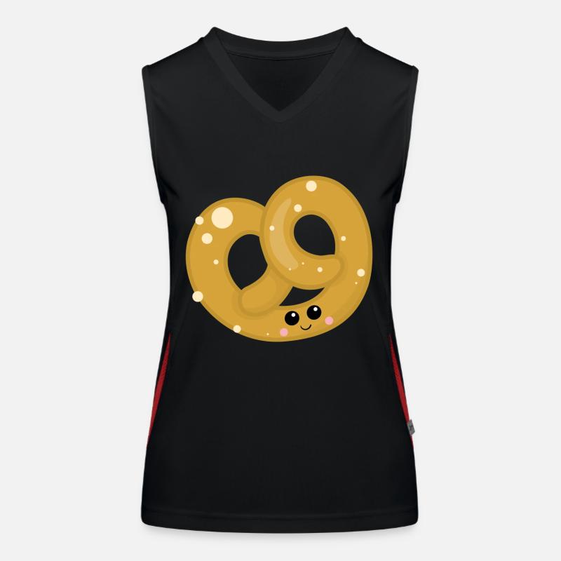 bretzel Débardeur respirant contrasté Femme