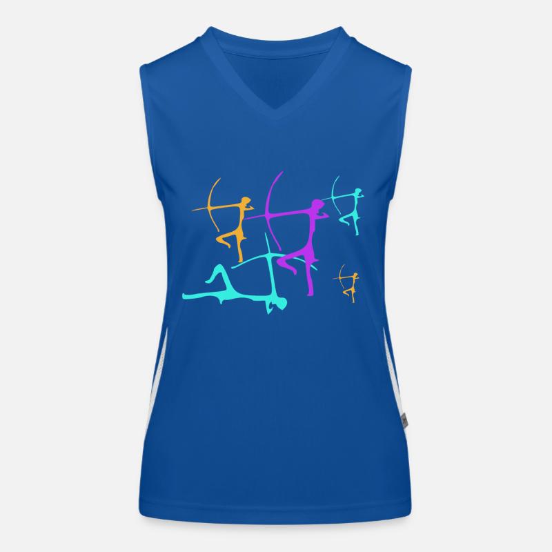Prehistoric archers 3 Women's Functional Contrast Tank Top