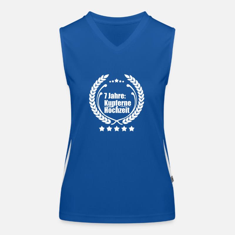 Hochzeit Funktionelles Kontrast-Tank Top für Frauen