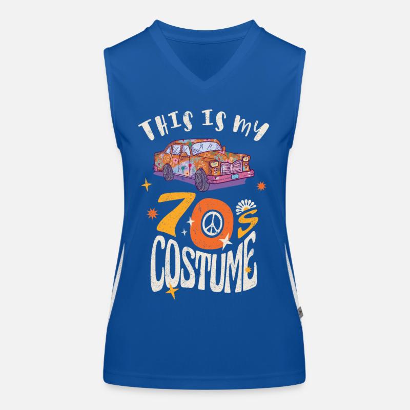 Das ist mein 70er Jahre Kostüm Grunge Effekt Funktionelles Kontrast-Tank Top für Frauen
