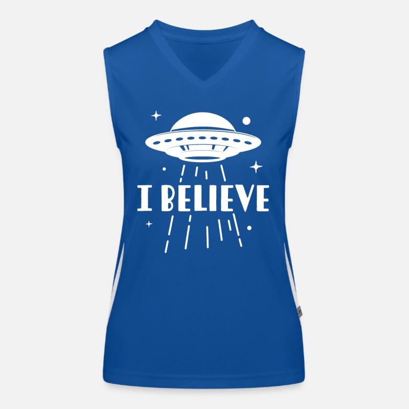 Je crois Débardeur respirant contrasté Femme