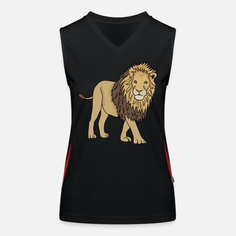 Lion Débardeur respirant contrasté Femme