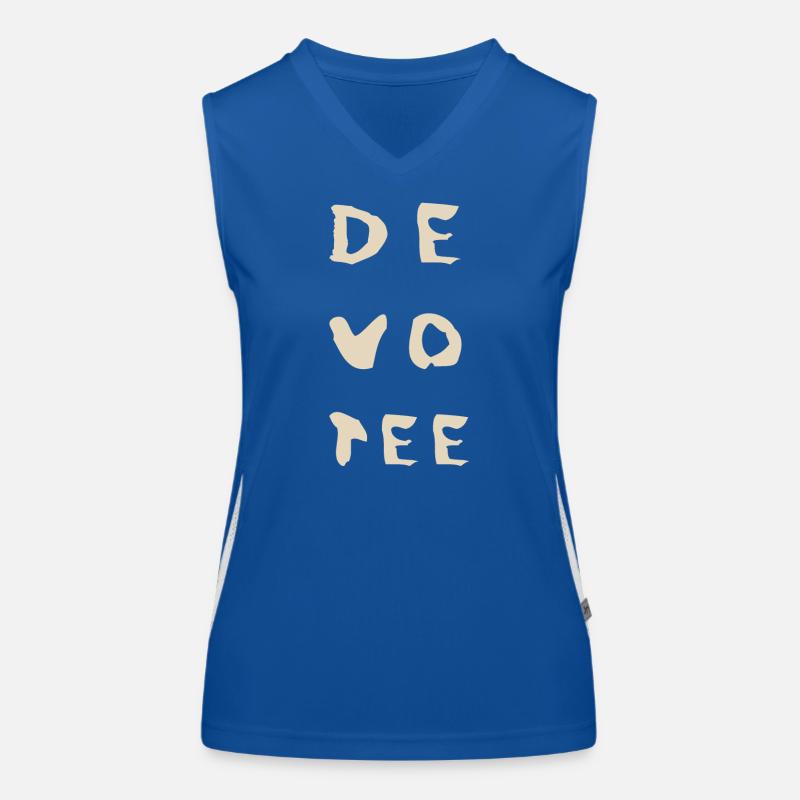 dm Dark Wave Electro Pop – 80s Scene Women's Functional Contrast Tank Top