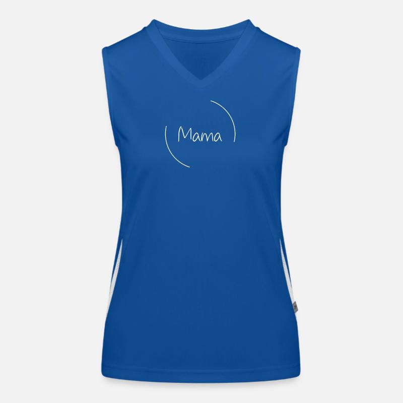 Mama Funktionelles Kontrast-Tank Top für Frauen