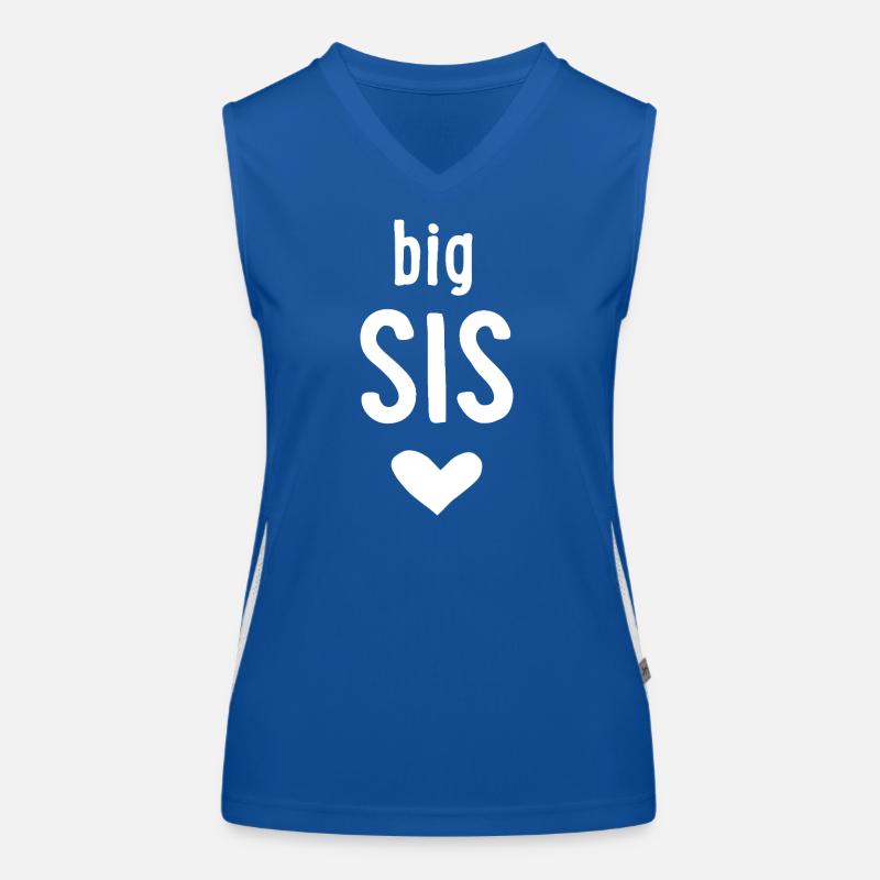 big sis Women's Functional Contrast Tank Top