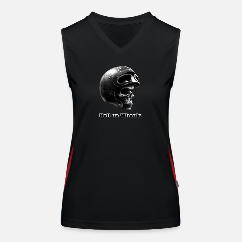 Hell on wheels Women's Functional Contrast Tank Top