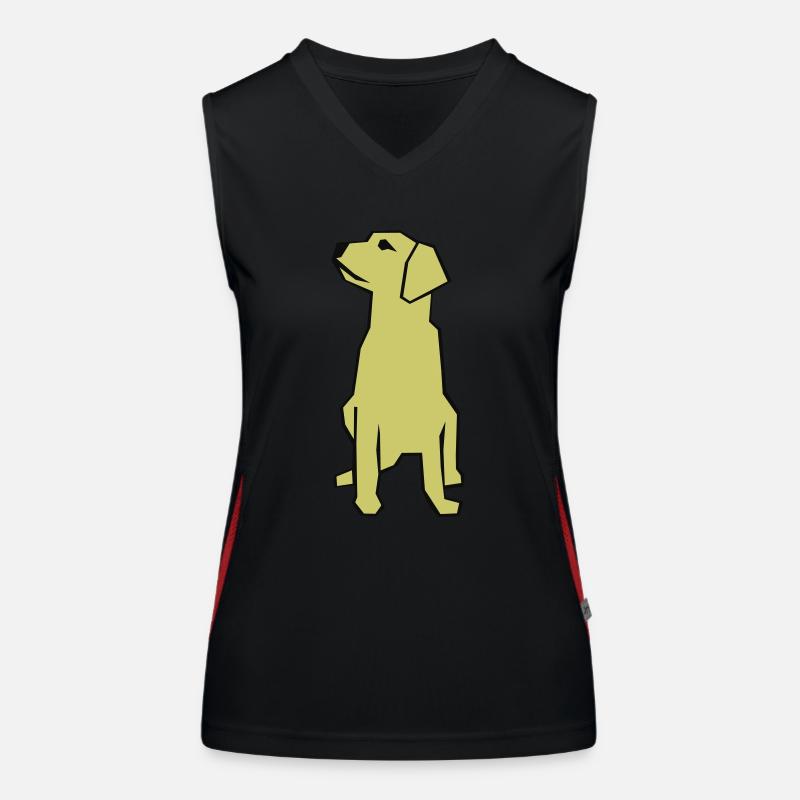 Labrador / Guide Dog Women's Functional Contrast Tank Top