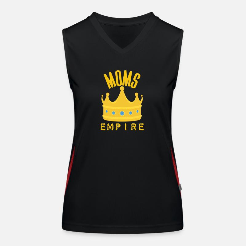 Muttertag Funktionelles Kontrast-Tank Top für Frauen