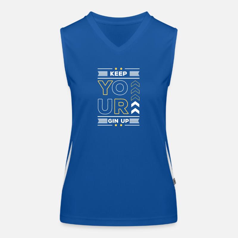 Dranken Functionele contrasterende tanktop voor vrouwen