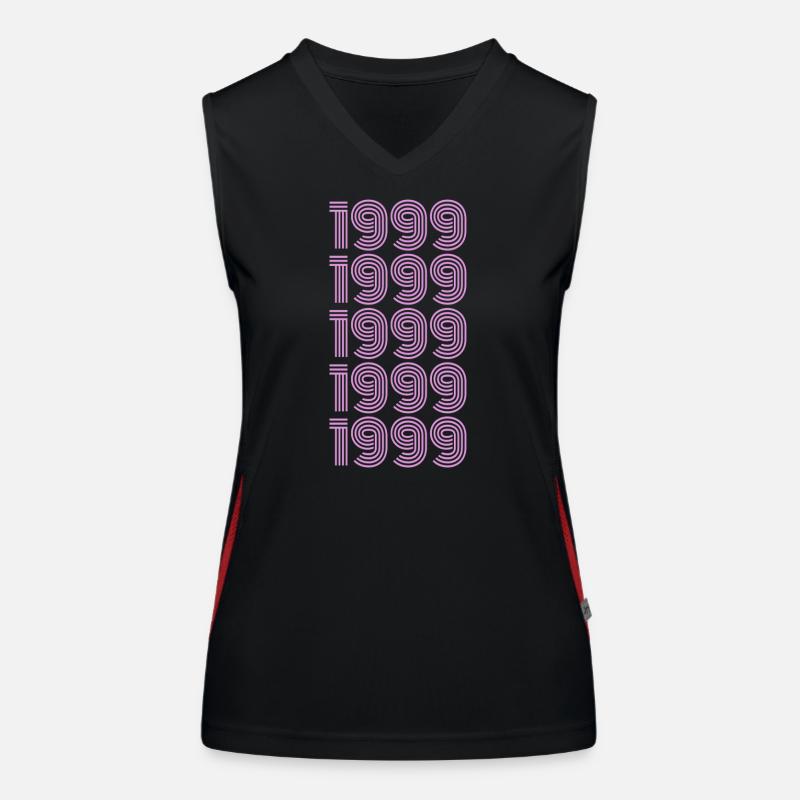 1999 Funktionelles Kontrast-Tank Top für Frauen