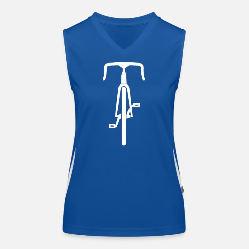 Silhouette Front Route Débardeur respirant contrasté Femme