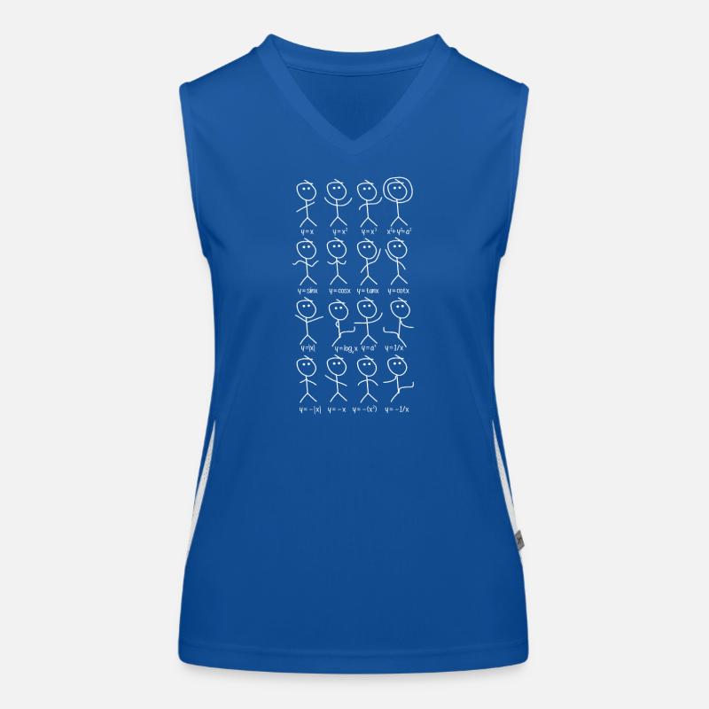 Mathe Mathematiker Enthusiast Mathelehrer Funktionelles Kontrast-Tank Top für Frauen