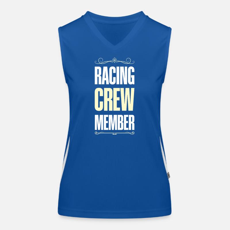 Racing Crew Funktionelles Kontrast-Tank Top für Frauen