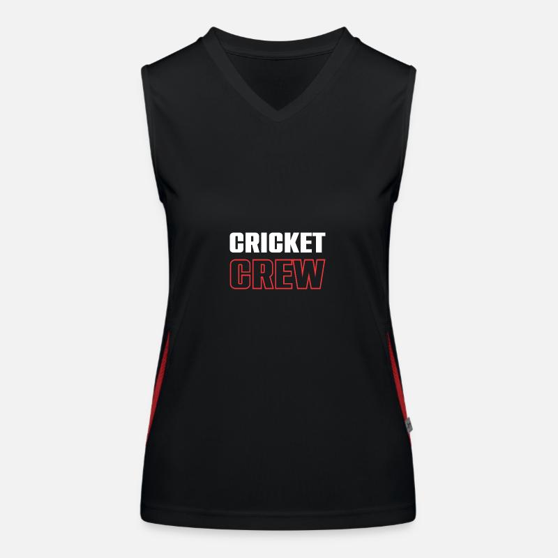 Cricket Crew Funktionelles Kontrast-Tank Top für Frauen