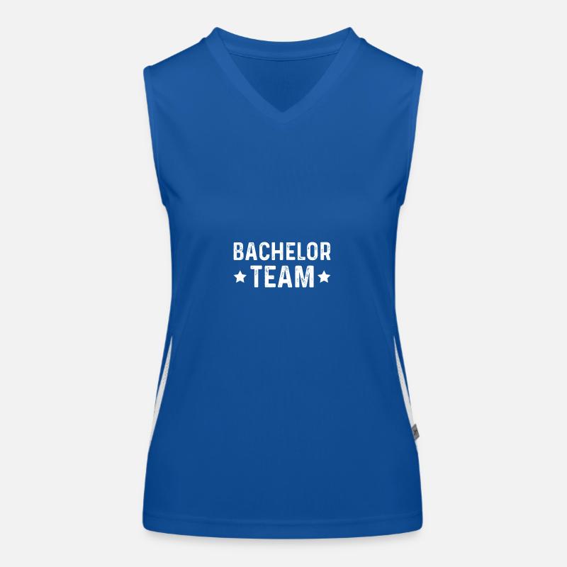 Bachelor Team Funktionelles Kontrast-Tank Top für Frauen