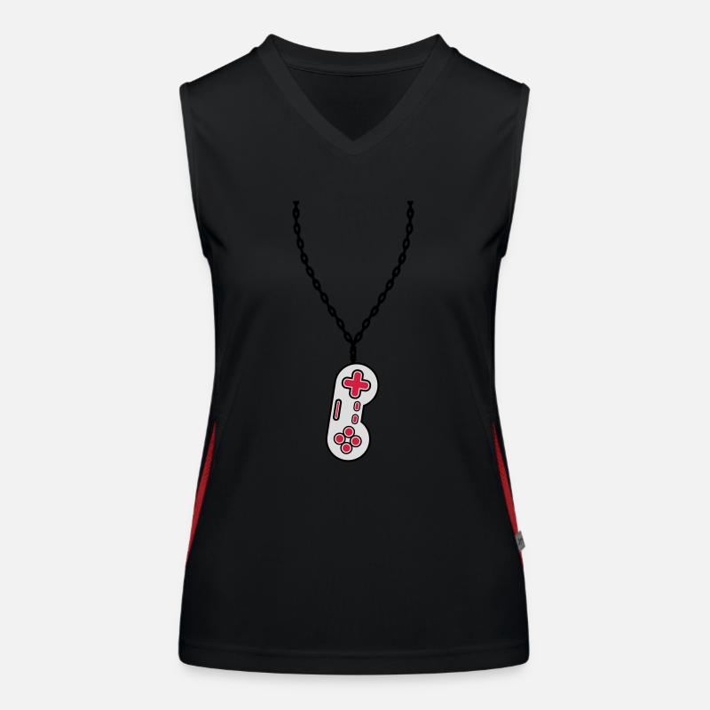 Necklace Jewelry Old Controller Women's Functional Contrast Tank Top