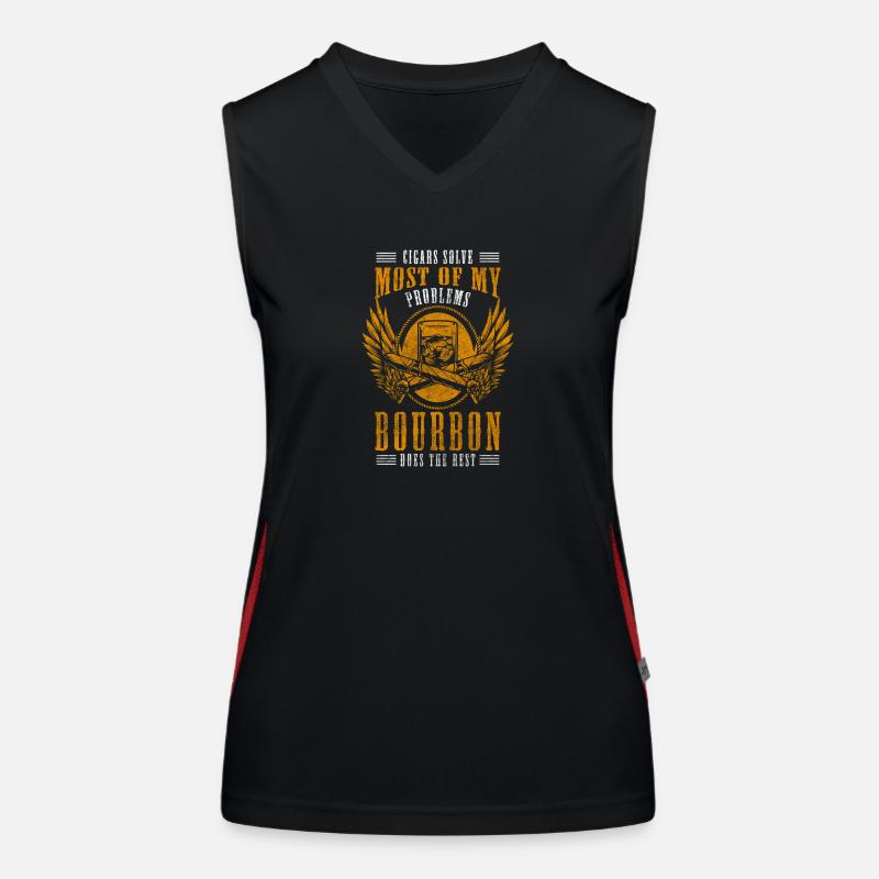 Cigarette Nervous Women's Functional Contrast Tank Top