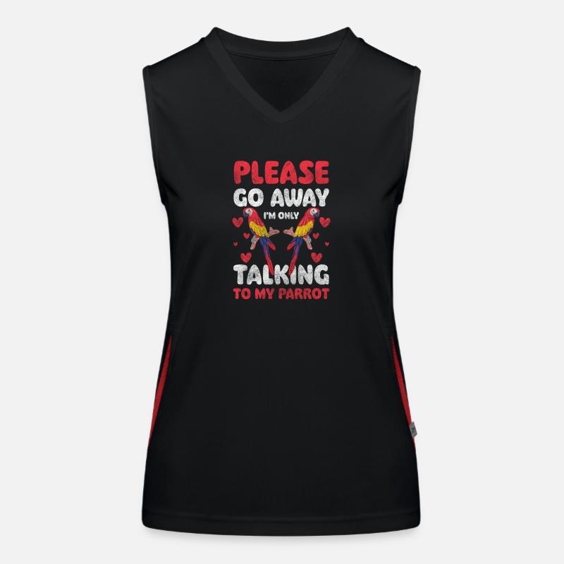 Ara Schnabel Exotisch Funktionelles Kontrast-Tank Top für Frauen