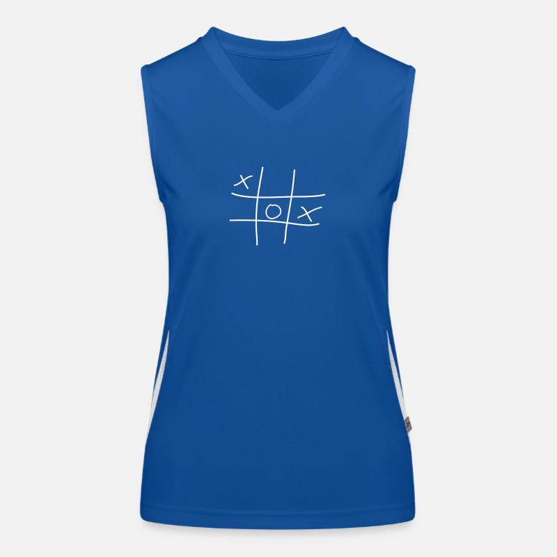 Tik Tak Toe - XXO Funktionelles Kontrast-Tank Top für Frauen