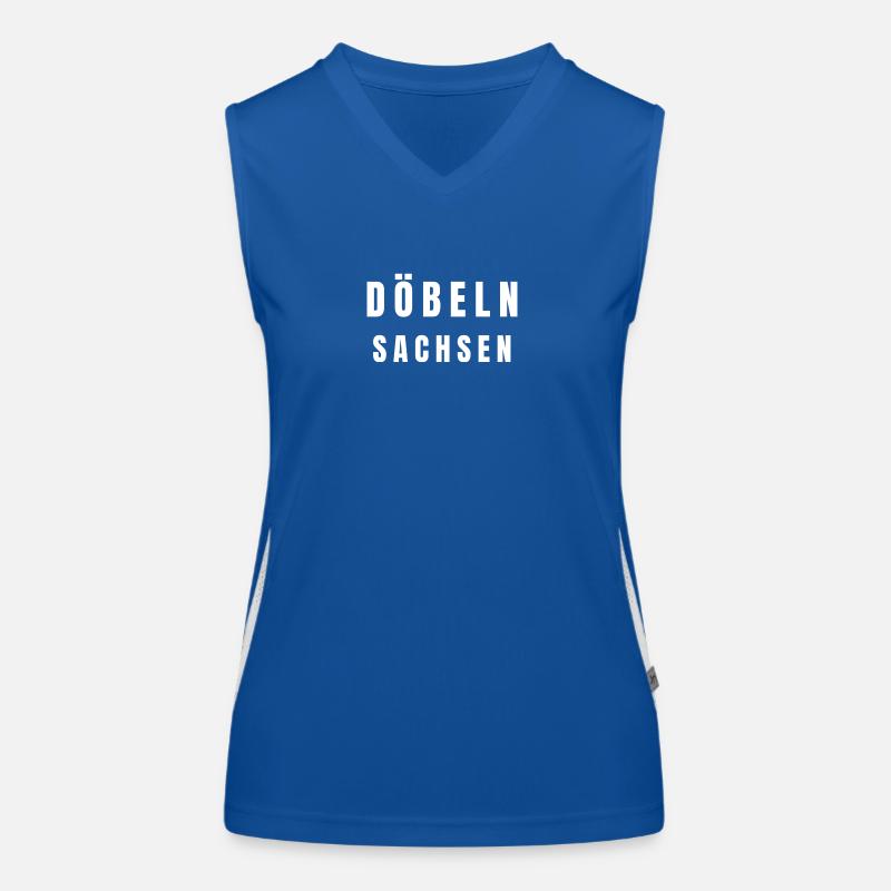 Döbeln, Saxe Débardeur respirant contrasté Femme