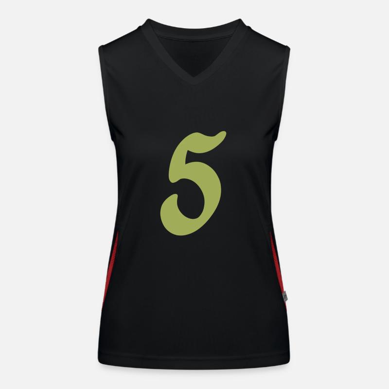 5 Women's Functional Contrast Tank Top