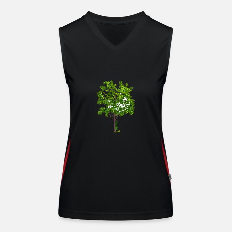 arbre Débardeur respirant contrasté Femme