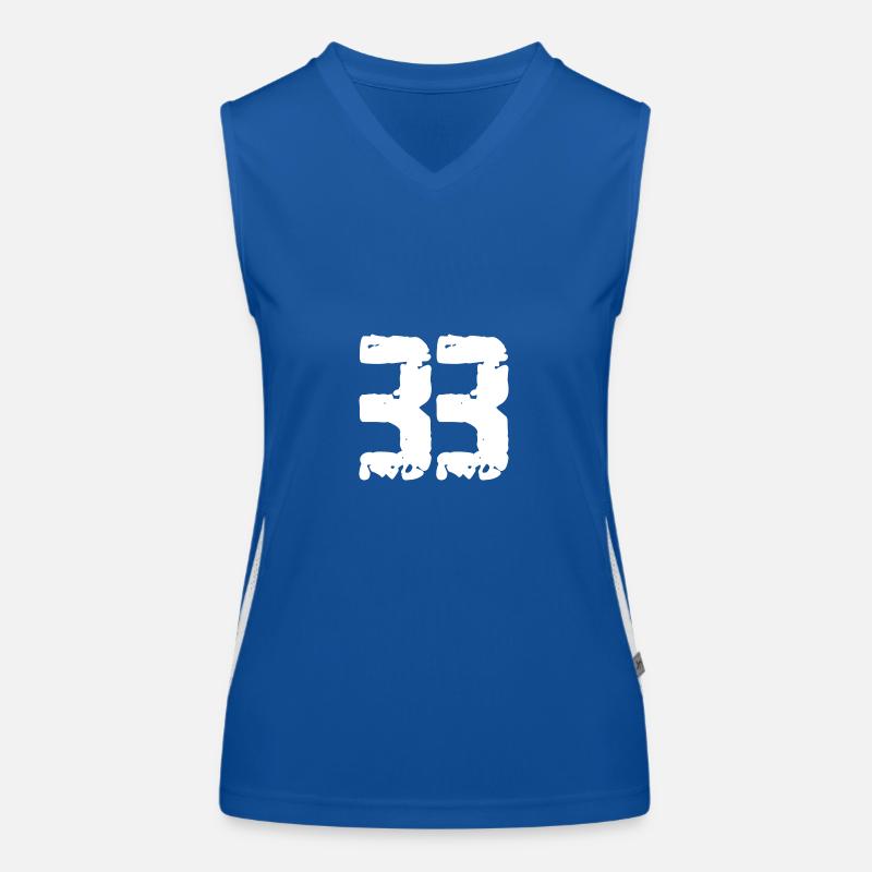 33 Number Vintage Women's Functional Contrast Tank Top