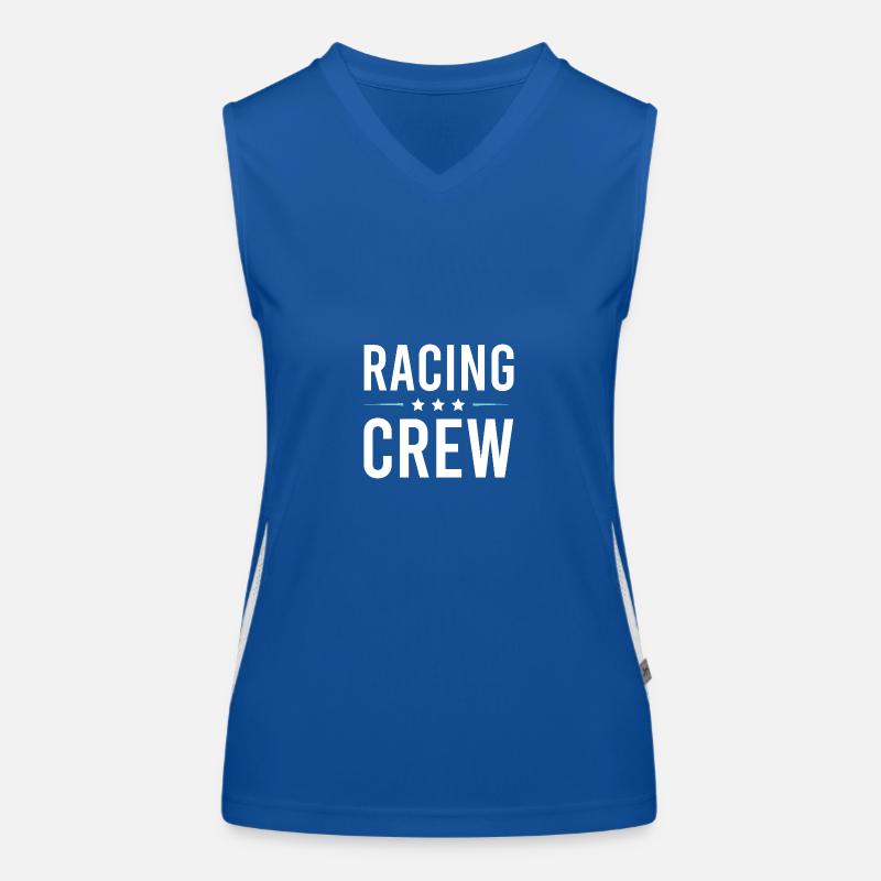 Racing Crew Funktionelles Kontrast-Tank Top für Frauen
